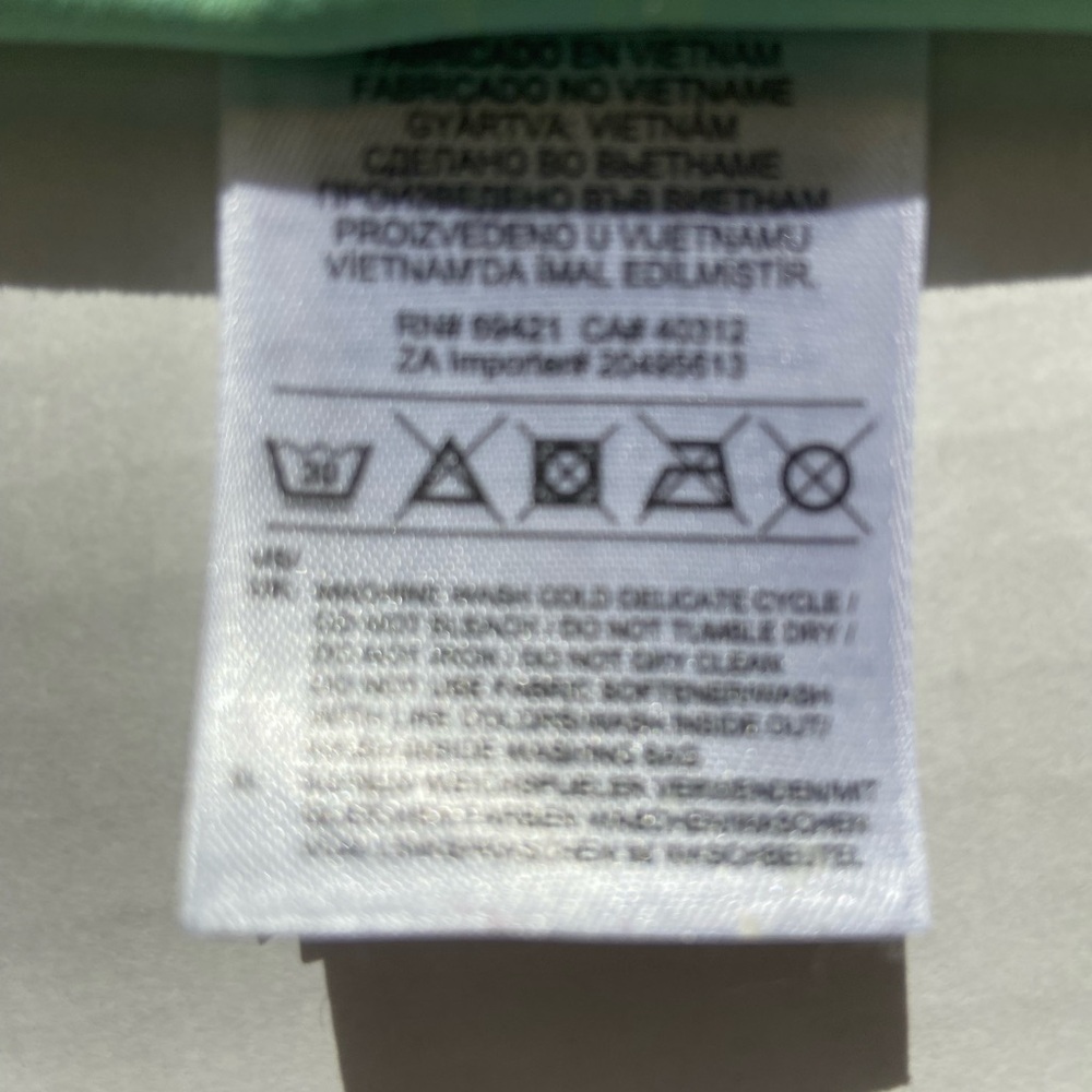 Reebok Large Light Green / Mint Razorback Tank Top - Picture 7 of 11